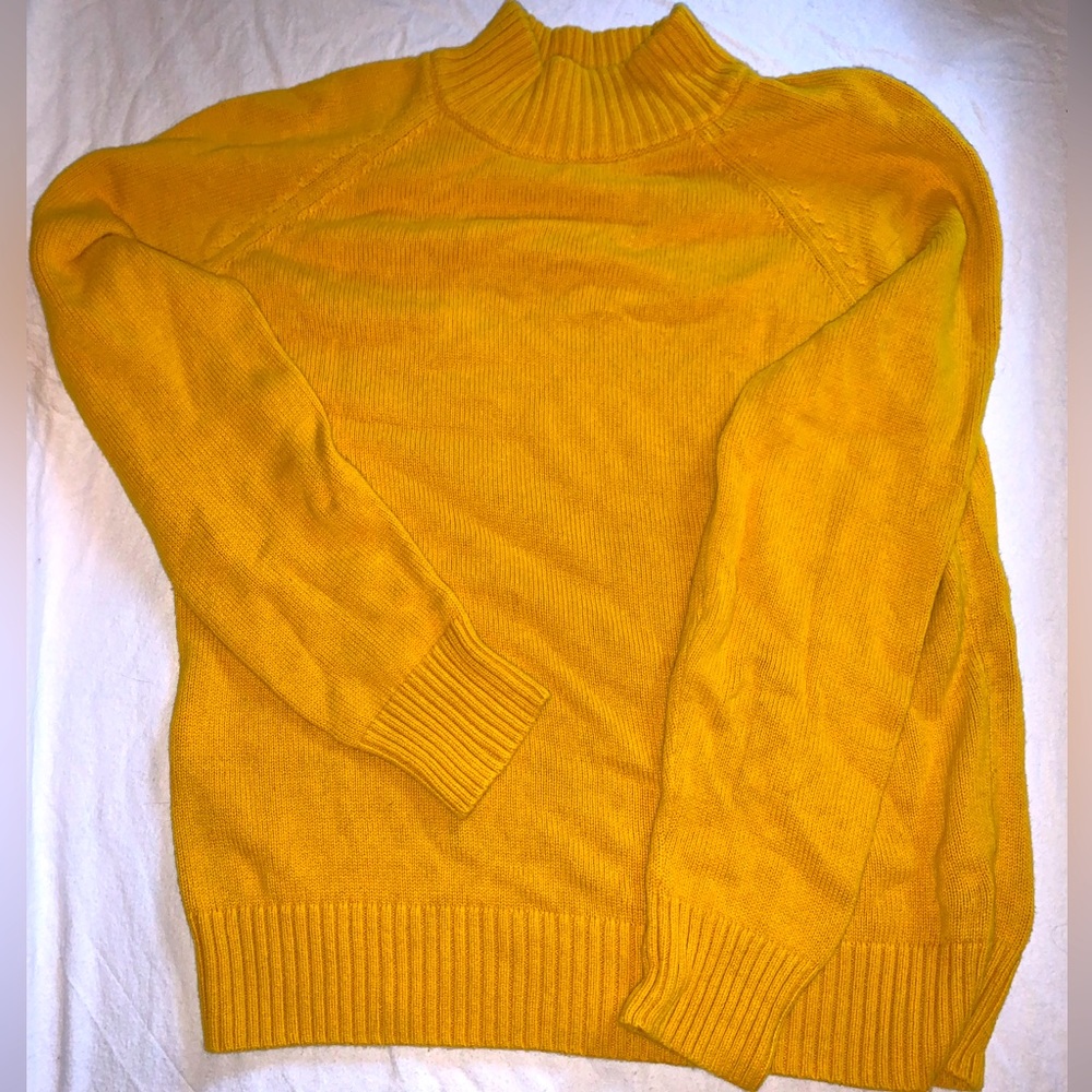 Jeanne Pierre Yellow Sweater